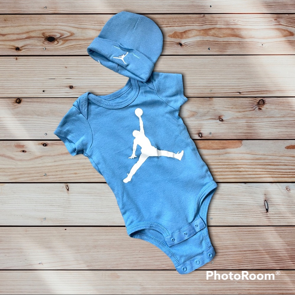 Jordan Body Suit Set 0-6M